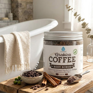 100% Natural Arabica Coffee Body Scrub 14 Oz