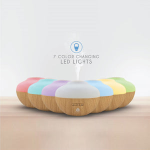 Pursonic Workstation Wellness Bundle – Diffuser, 6 Oils & 3-in-1 LED Desk Lamp by Pursonic