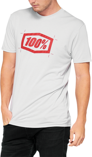 100% Cropped Tech T-Shirt - Vapor - Large 35026-404-12