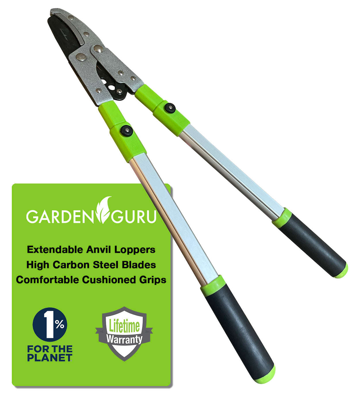 Extendable Anvil Loppers by Garden Guru