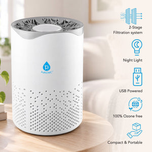 USB Powered True HEPA Air Purifier