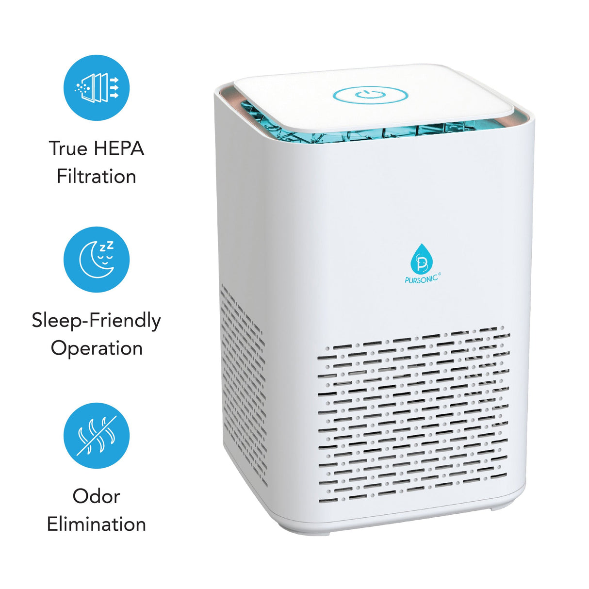 Pursonic True HEPA Air Purifier – Compact Power for Cleaner Air by Pursonic