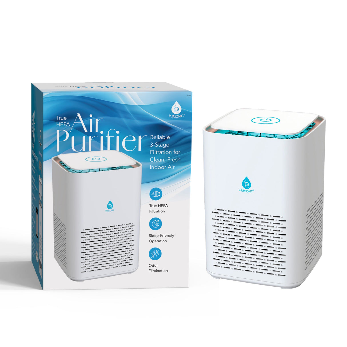 Pursonic True HEPA Air Purifier – Compact Power for Cleaner Air by Pursonic