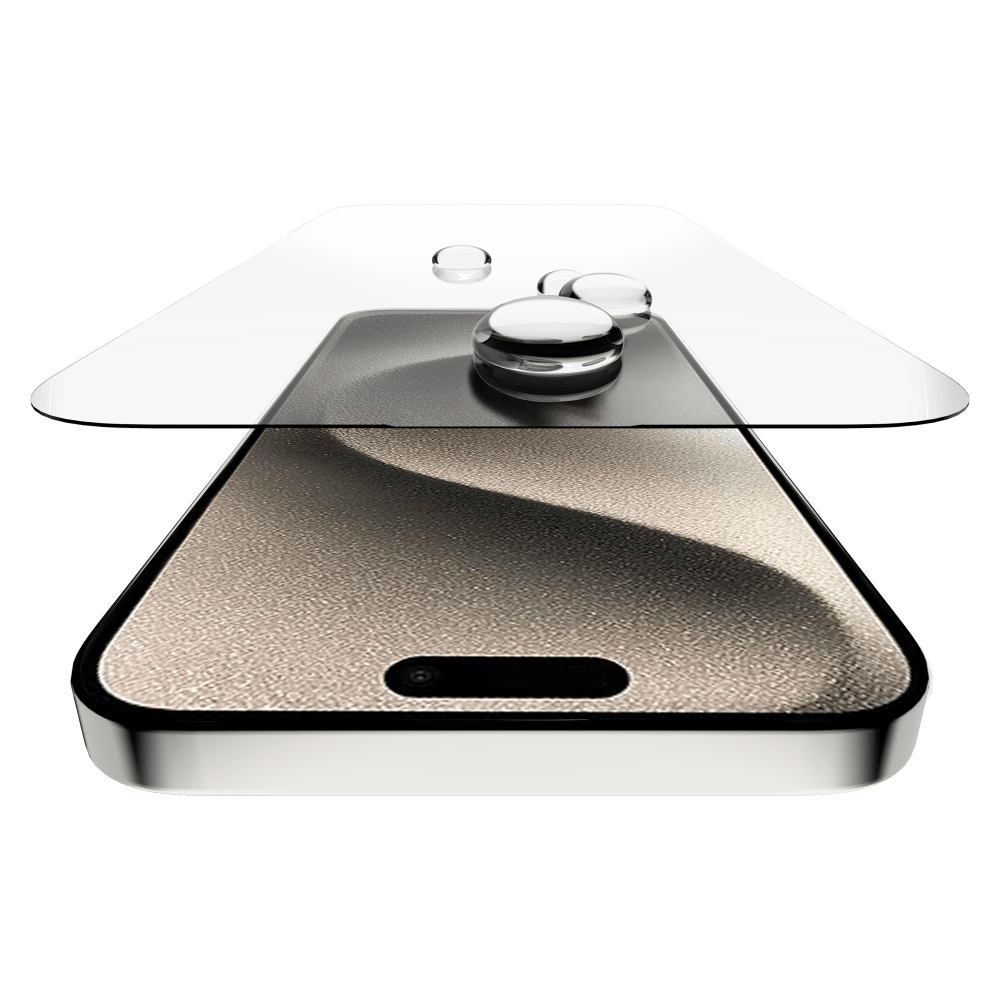 ITSkins Supreme Glass Screen Protector for Apple iPhone 16 / iPhone 15 by ITSkins