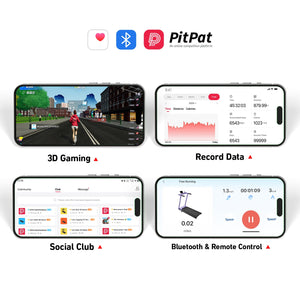 DeerRun All-New 2026 A1 Pro Move+ Smart Foldable Treadmill with 6% Incline & NFC | 350Lbs, 10mph, Black