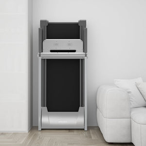 DeerRun A1 Pro Move+  6% Incline Foldable Treadmill——2025 Upgraded Chip & NFC Support | 350Lbs, 10mph Silver