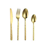 4pcs Stainless Steel Cutlery Set for Christmas Dinner