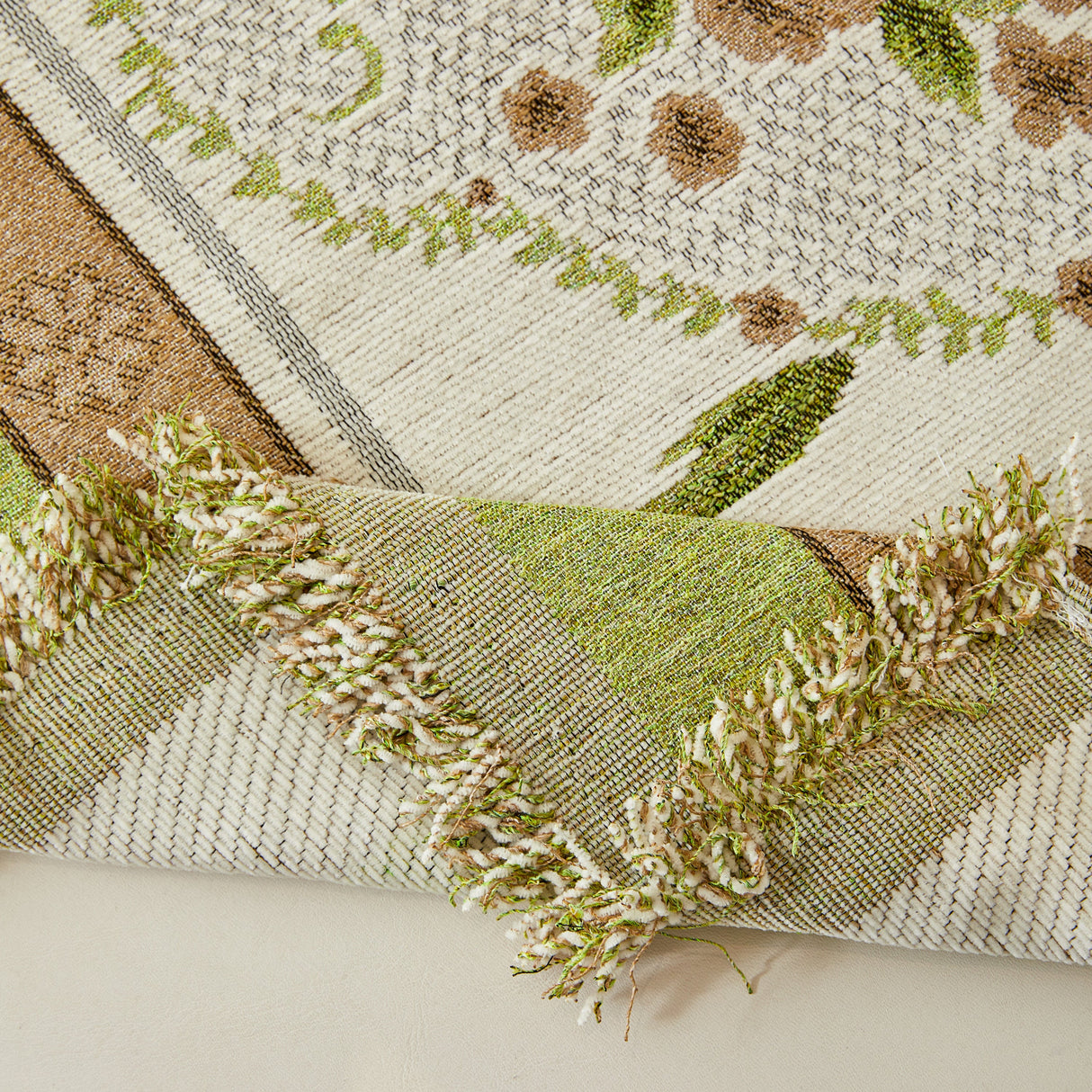 Charming French Country Floral Basket Sofa Throw Cover Rustic Farmhouse-Style Couch Cover Blankets