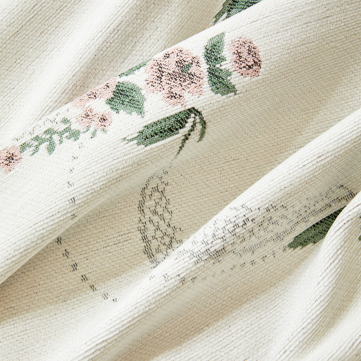 Charming French Country Floral Basket Sofa Throw Cover Rustic Farmhouse-Style Couch Cover Blankets