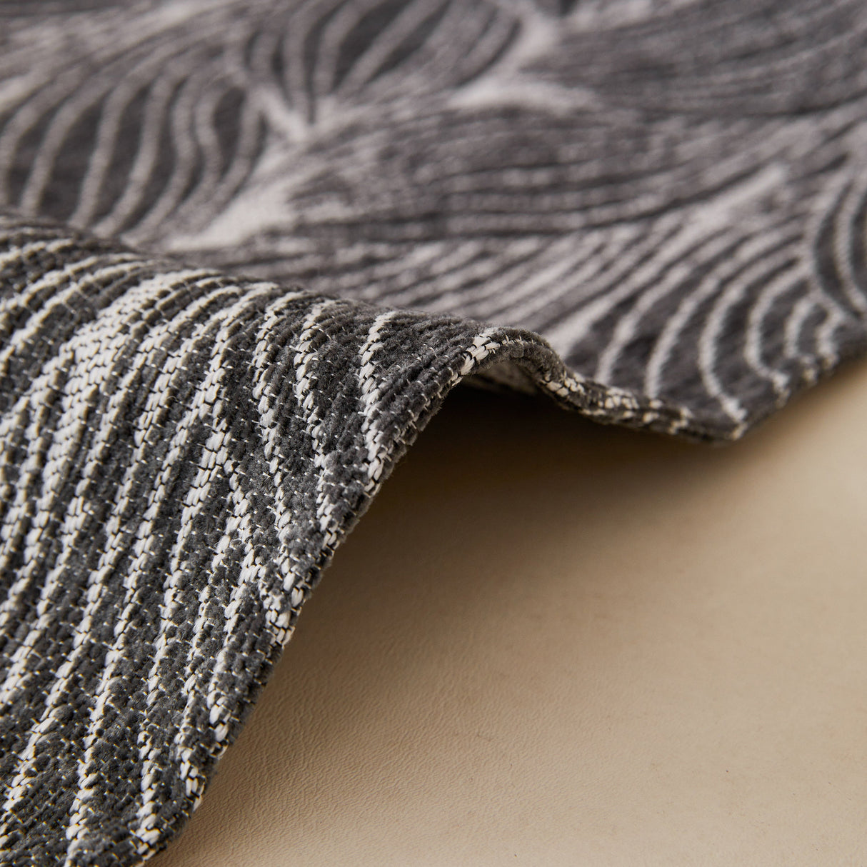 Leaf Universal Furniture Protector Chenille Couch Cover, Large Couch Cover Blanket for Couch Sofa