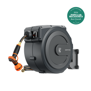 Retractable Garden Hose Reel 65ft-155ft