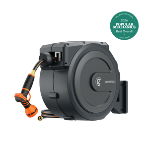 Retractable Garden Hose Reel-1/2in-100ft
