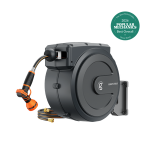 Retractable Garden Hose Reel-5/8in-90ft