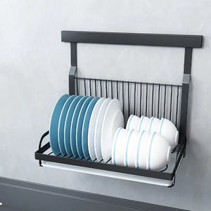 Punch-Free Stainless Steel Kitchen Storage Shelf