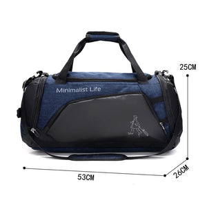 Heavy-Duty Travel Gym Bag for Frequent Travelers