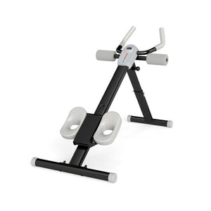Adjustable Abdominal Trainer Ab Workout Machine Foldable Ab Cruncher-Black