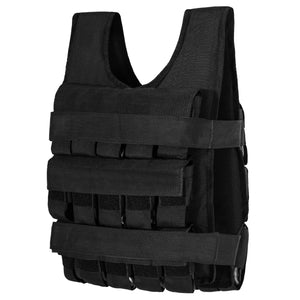 Adjustable Weighted Vest for Men and Women with Removable Iron Weights-66 lbs and M Size