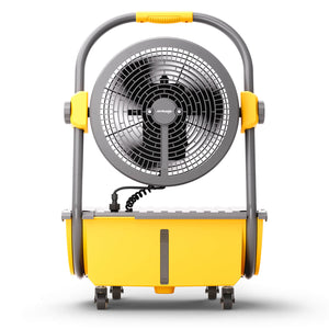 (Open Box) AirSupply MS12 Portable Mist Fan, 19,200mAh Battery & 2.9-Gallon Tank