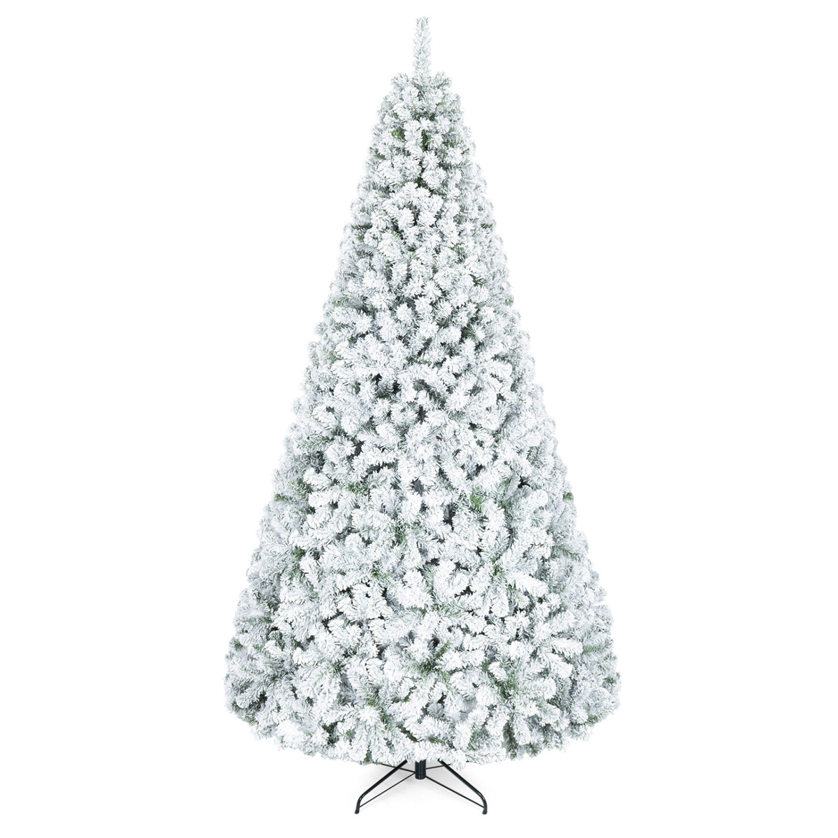 Artificial Snow-Flocked Christmas Tree with Branch Tips-XL