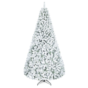 Artificial Snow-Flocked Christmas Tree with Branch Tips-XL