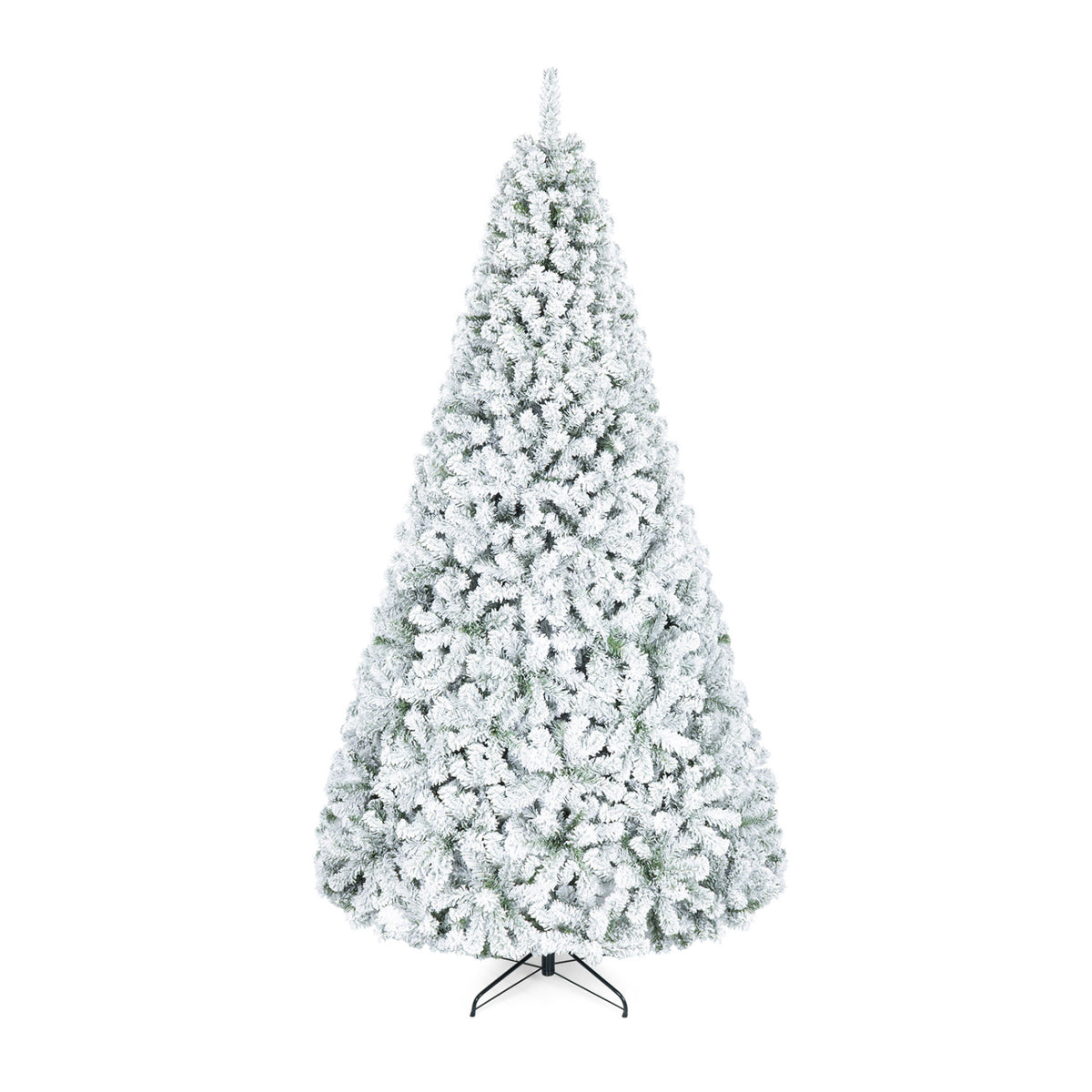 Artificial Snow-Flocked Christmas Tree with Branch Tips-XL
