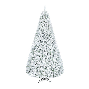 Artificial Snow-Flocked Christmas Tree with Branch Tips-XL