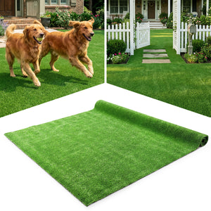 Artificial Turf Rug with Low 0.3 inch Pile Height-M