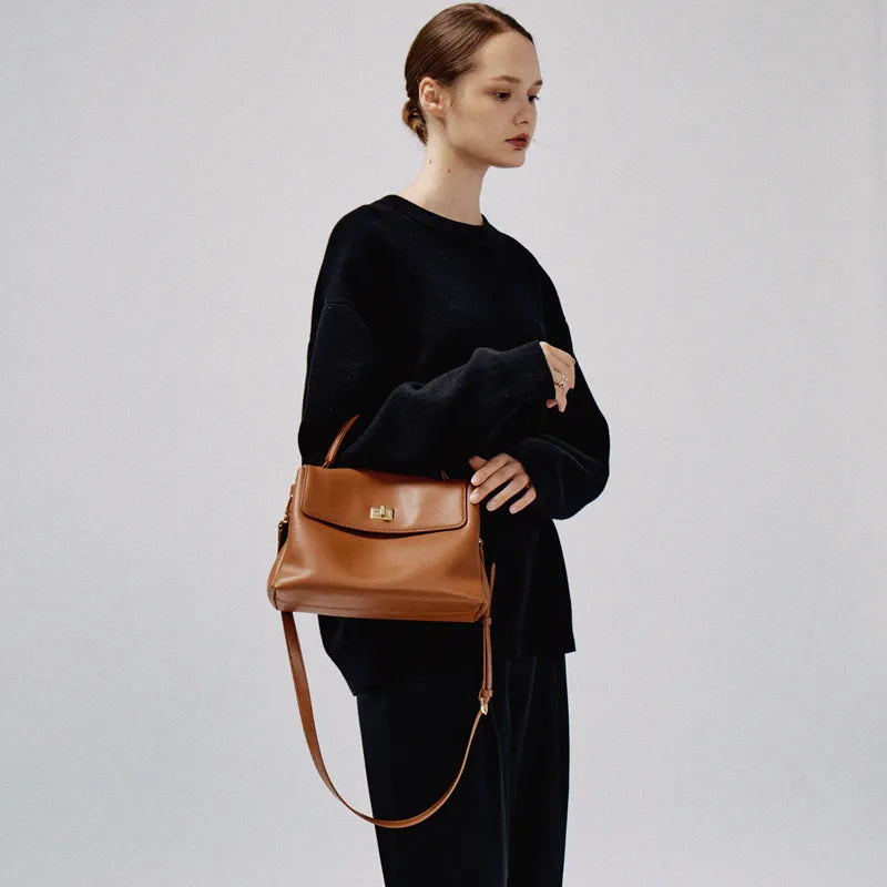 Cowhide Shoulder Bag