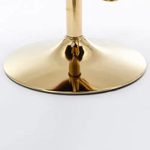 Furniture,Swivel Barstools Adjusatble Seat Height, Modern PU Upholstered Bar Stools With The Whole Back Tufted, For Home Pub And Kitchen Island