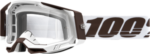 100% Racecraft 2 Goggles - Snowbird - Clear 50009-00007
