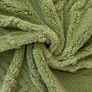 Plush Fleece Sofa Cover with 3D Cable Knit Texture Soft Cozy Warm Sofa Throw Blanket