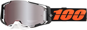 100% Armega Goggles - Blacktail - HiPER Silver Mirror 50003-00002