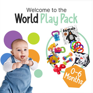 0-6 MONTHS INFANT PLAY PACK - WELCOME TO THE WORLD