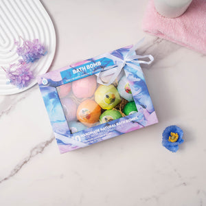 10 Pcs of Handmade, Natural and Organic Bath Bombs by Pursonic