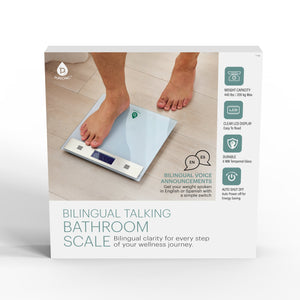 Bilingual Talking Bathroom Scale – Precision Meets Convenience by Pursonic