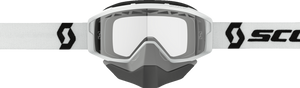 SCOTT Primal Snow Cross Goggle - White - Clear 278606-0002043