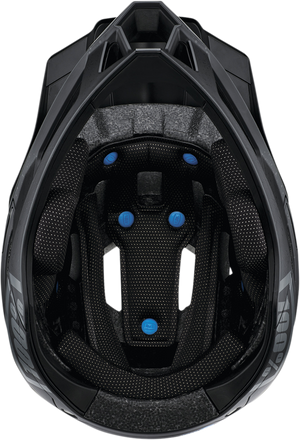 100% Trajecta Helmet - Fidlock - Black - Small 80003-00001