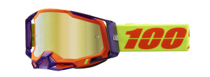 100% Racecraft 2 Goggles - Panam - Gold Mirror 50010-00021