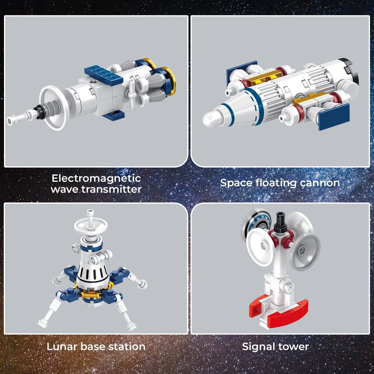 Contixo BK07 Aerospace Series Space Station Building Block Set - 573 PCS