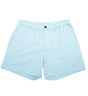 BLUE COTTON STRETCH SHORTS