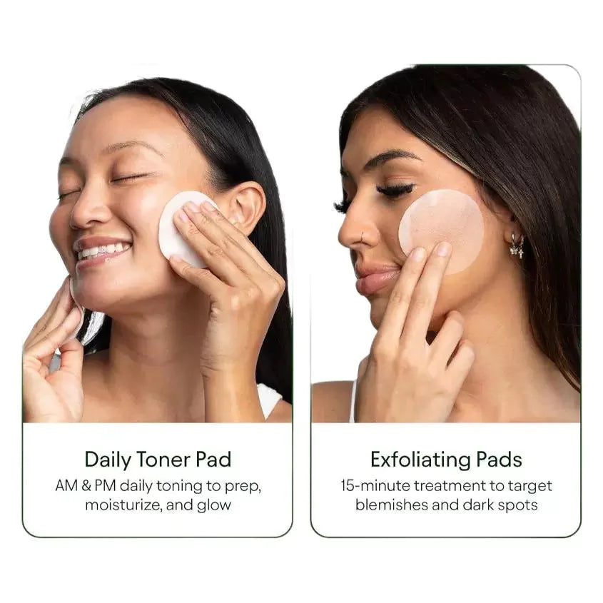 Wrinkle Minimizing Centella Asiatica Toner Pads - Anti-Wrinkle Cotton Facial Pads