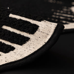 Textured Sofa Seat Cover with Wave Edge – Non-Slip, Washable Couch Throw Protector