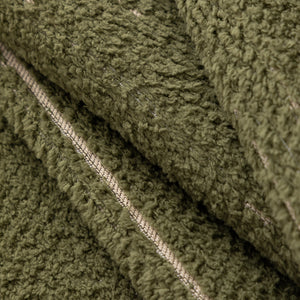 Textured Sofa Seat Cover with Wave Edge – Non-Slip, Washable Couch Throw Protector