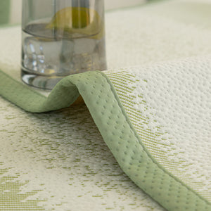 Striped Non-Slip Cooling Couch Cover, Summer Couch Pads for Seat Back Armrest