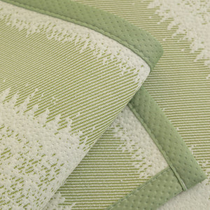 Striped Non-Slip Cooling Couch Cover, Summer Couch Pads for Seat Back Armrest