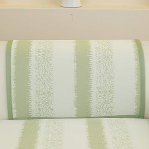 Striped Non-Slip Cooling Couch Cover, Summer Couch Pads for Seat Back Armrest