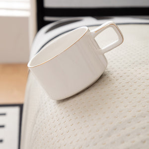 Modern Geometric Sofa Cover - Thick Woven, Pet Friendly, Stylish Couch Protector