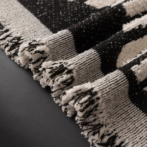 Chenille Sofa Cover Throw Blanket Woven Textured Decorative Furniture Slipcover