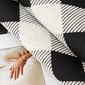 Non-Slip Chenille Sofa Slipcover Modern Geometric Sofa Protector Fits Most Sofas