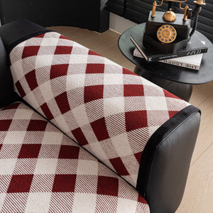 Non-Slip Chenille Sofa Slipcover Modern Geometric Sofa Protector Fits Most Sofas